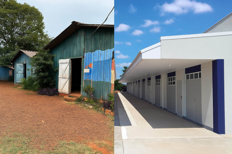 Fim das salas de madeira: modernização já beneficia 12 mil alunos de escolas do Paraná