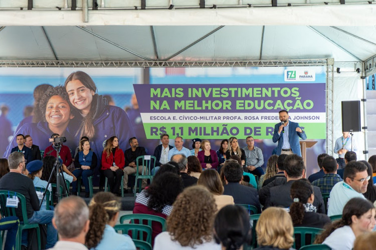 Com aporte de R$ 1,1 milhão, Estado reforma Colégio Cívico-Militar de Almirante Tamandaré