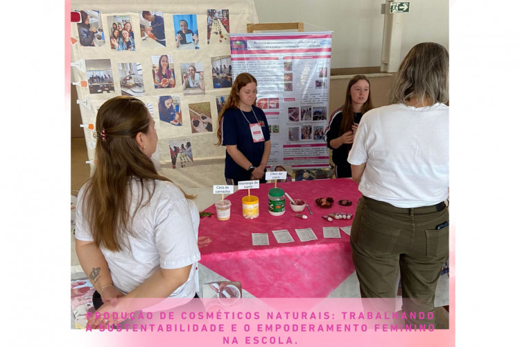 Estudantes de Mangueirinha transformam horta escolar em laboratório de cosméticos