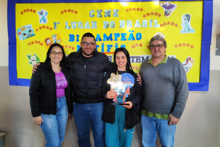 Bicampeã: escola de Dois Vizinhos ganha Olimpíada nacional de matemática