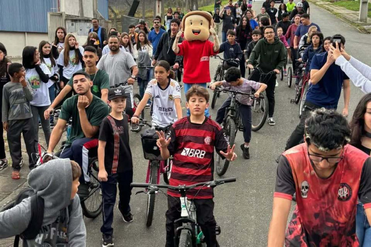 Projeto de mobilidade urbana de escola estadual é premiado pelo Ministério das Cidades