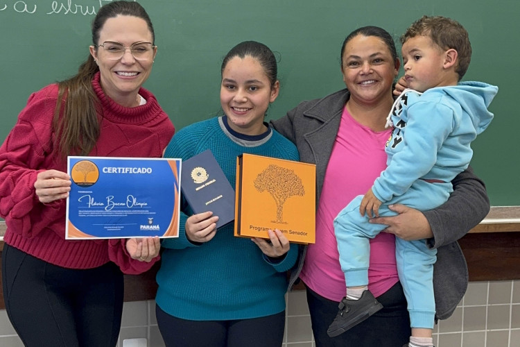 Aluna de Sengés é escolhida para representar o Paraná no programa Jovem Senador