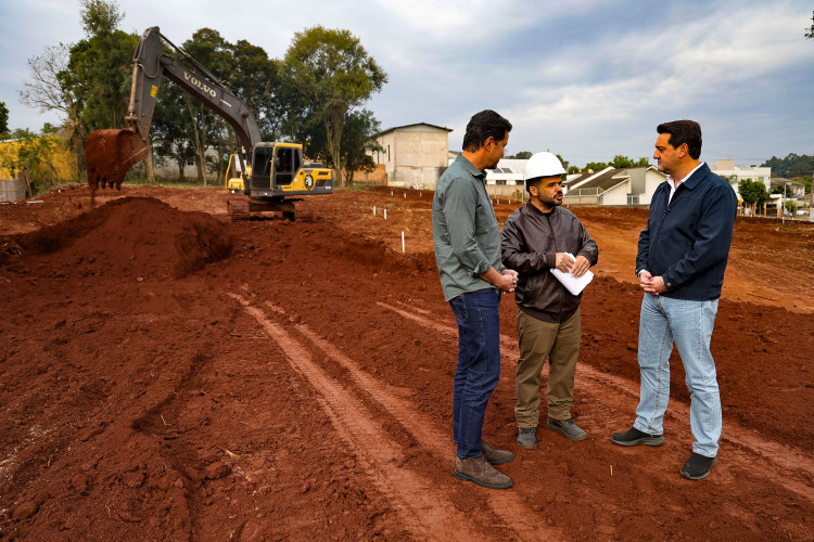 Obras da nova escola estadual de R$ 18 milhões em Pato Branco já estão em andamento