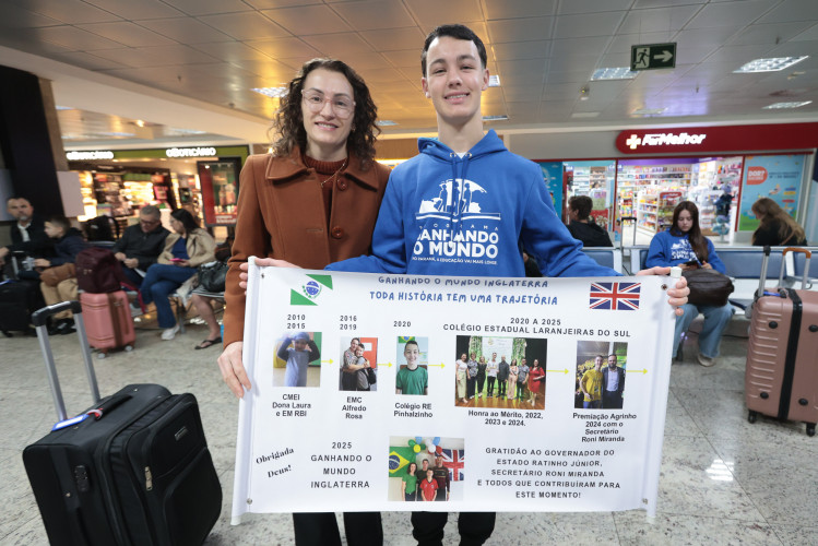 Ganhando o Mundo: 125 alunos embarcam para intercâmbio na Inglaterra e Irlanda