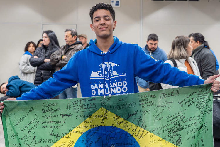 Estado divulga segunda convocação para a edição 2026 do Ganhando o Mundo