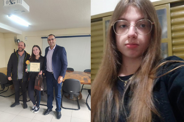 Duas alunas da rede estadual conquistam medalha de ouro na Olimpíada Nacional de IA