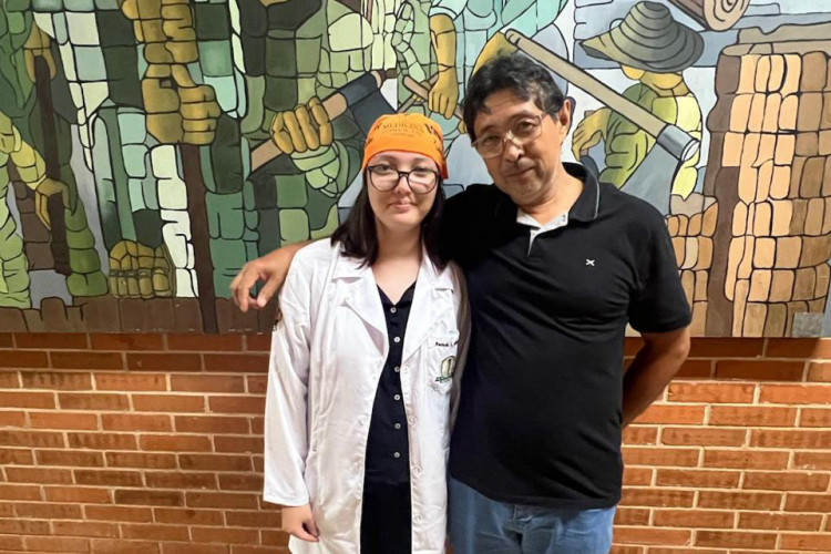 Amanda sempre soube que queria cursar medicina e contou desde cedo com o apoio da família