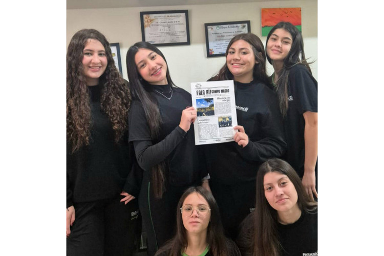Parceiro da Escola: jornal produzido por alunos reforça integração e desempenho