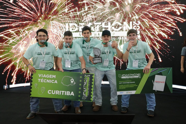 Coleira inteligente para suínos criada por alunos vence Ideathon de Francisco Beltrão