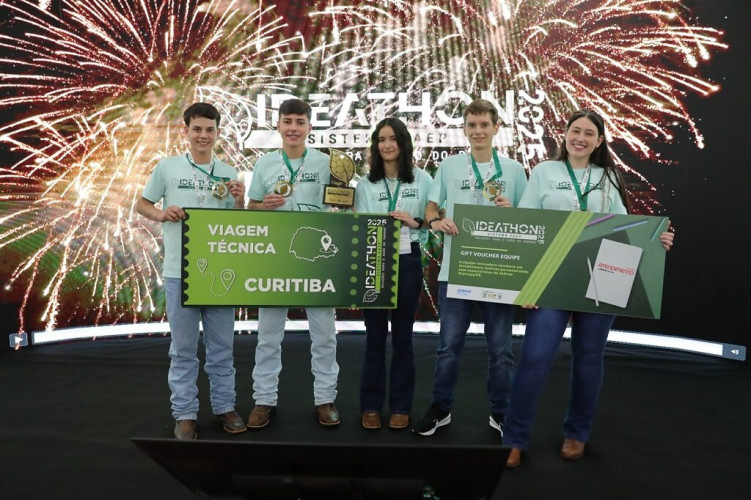 Coleira inteligente para suínos criada por alunos vence Ideathon de Francisco Beltrão