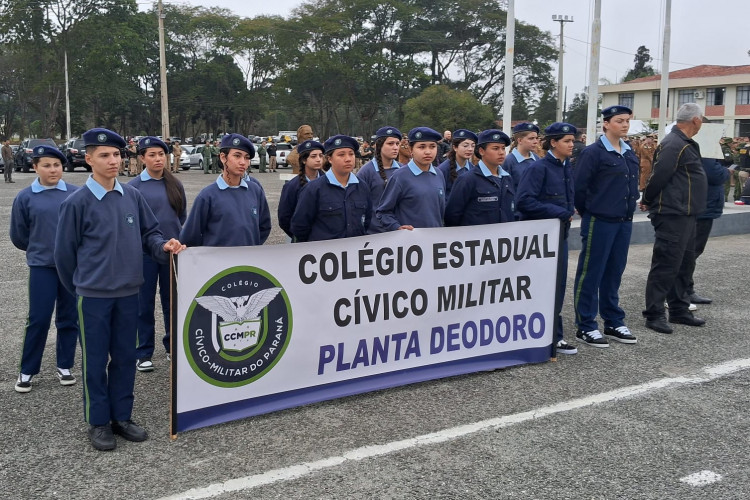 Colégios cívico-militares se preparam para desfiles de 7 de Setembro