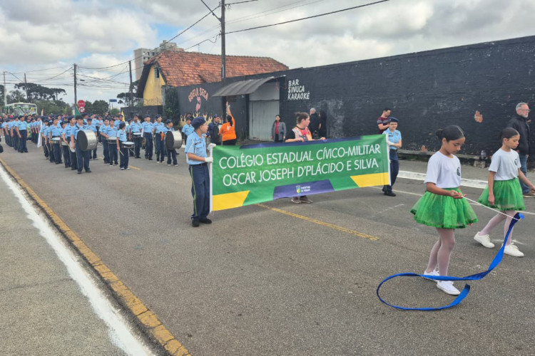 Colégios cívico-militares se preparam para desfiles de 7 de Setembro