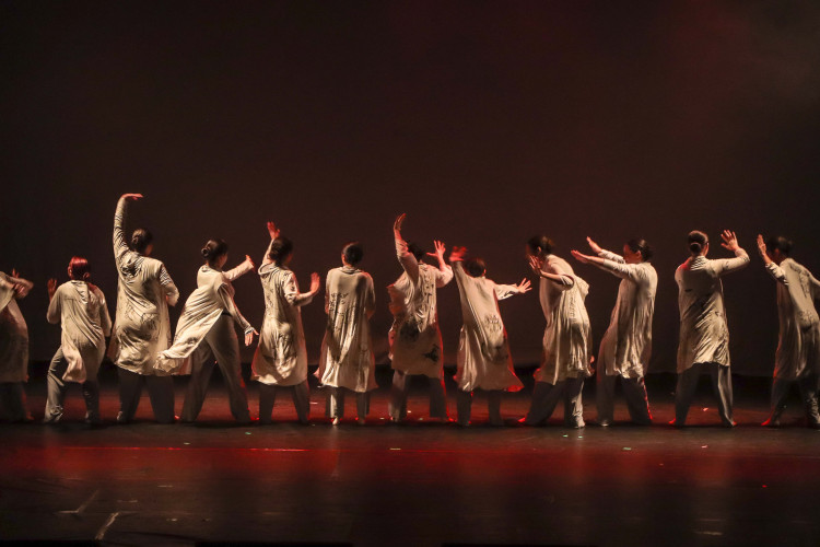 Guairinha recebe tributo a Poty Lazzarotto do Grupo de Dança Contemporânea do CEP