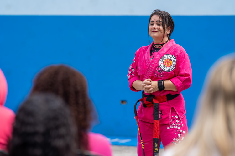 Colégio da rede estadual promove aulão de Kempô e aumenta diálogo com aulas