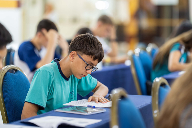 Imersão prepara alunos da rede estadual para a Olimpíada Brasileira de Matemática