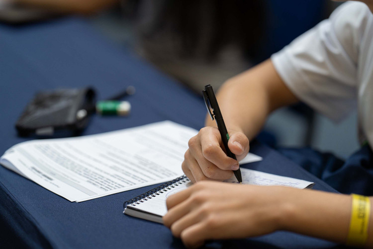 Imersão prepara alunos da rede estadual para a Olimpíada Brasileira de Matemática