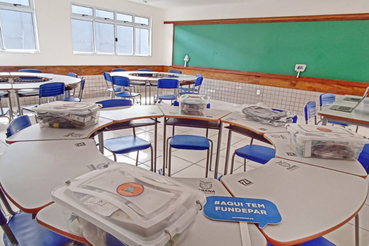 Modernas e sustentáveis: Governo já substituiu 63% das salas de aula de madeira