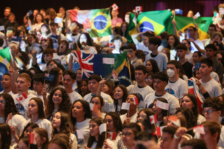 Contagem regressiva: 2 mil alunos se preparam para maior edição do Ganhando o Mundo