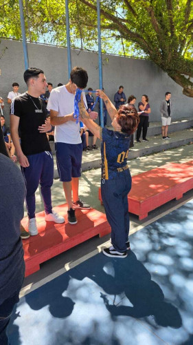 Jogos escolares mobilizam estudantes do Colégio Cívico-Militar Jayme Canet