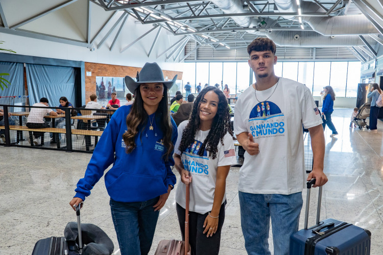 Ganhando o Mundo Agrícola envia mais 46 estudantes para os Estados Unidos