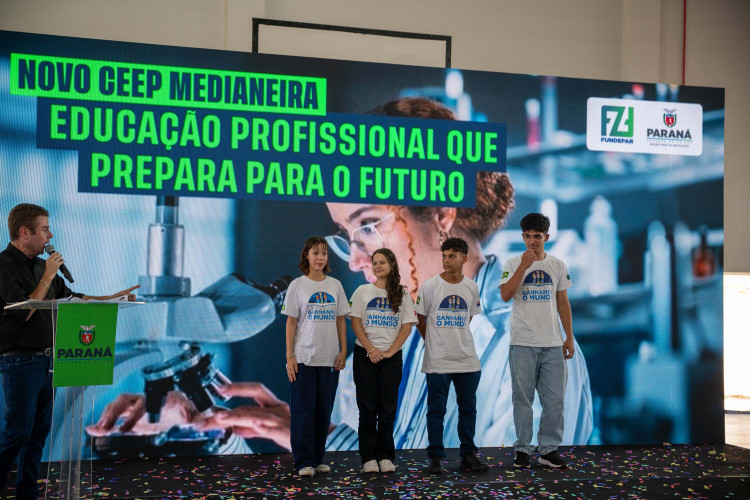 Ensino técnico: governador entrega novo CEEP para mais de mil alunos em Medianeira