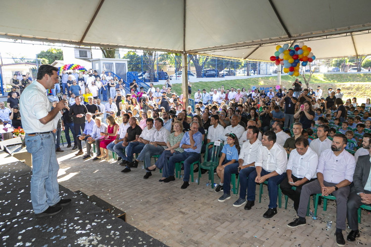Com aporte de R$ 10 milhões do Estado, escola de Cascavel é inaugurada após reconstrução