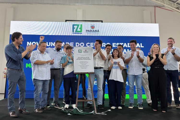 Ensino técnico: governador entrega novo CEEP para mais de mil alunos em Medianeira