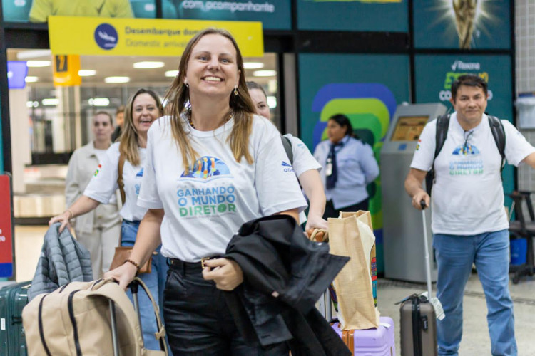 Último grupo de diretores do Ganhando o Mundo desembarca no Paraná após duas semanas no Chile
