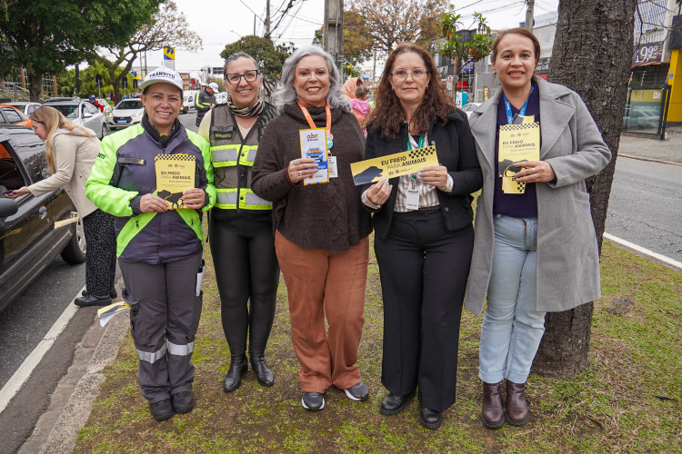 Educação promove ação de sensibilização sobre o Maio Amarelo