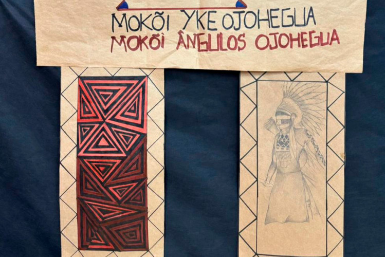 Professora usa grafismos e artesanatos indígenas para ensinar Geometria e Trigonometria