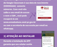 Como acessar o Aula Paraná e o Google Classroom de graça