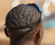 MARINGÁ-PR / XX OLIMPÍADAS ESPECIAÍS DAS APAES - VILA OLÍMPICA - COMPETIÇÃO: NATAÇÃO 25M PEITO - Lucas Fagundes - (Apae - Rio de Janeiro) - Foto: Giuliano Gomes