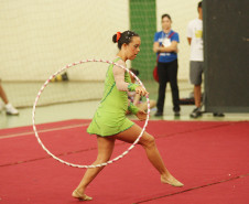 MARINGÁ-PR / XX OLIMPÍADAS ESPECIAÍS DAS APAES - VILA OLÍMPICA - COMPETIÇÃO: APARELHO ARCO - Séfora Araujo Silva Neto (Apae - Espírito Santo) - Foto: Giuliano Gomes