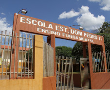 O Colégio Estadual Dom Pedro II, de Janiopólis, recebeu três novas salas de aula.