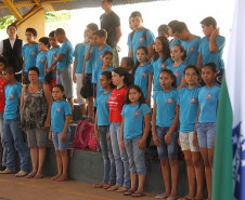 O Colégio Estadual Dom Pedro II, de Janiopólis, recebeu três novas salas de aula.