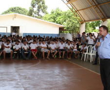 O Colégio Estadual Moreira Sales recebeu três salas de aula também.