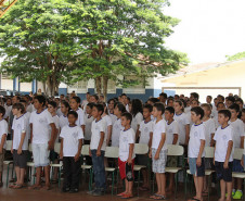 O Colégio Estadual Moreira Sales recebeu três salas de aula também.