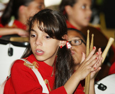 CURITIBA/PR - ENCONTRO DE FANFARRAS E BANDAS DE CURITIBA - LOCAL: GINÁSIO DA PRAÇA OSVALDO CRUZ - 23/11/2012 - 