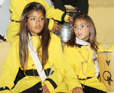 CURITIBA/PR - ENCONTRO DE FANFARRAS E BANDAS DE CURITIBA - LOCAL: GINÁSIO DA PRAÇA OSVALDO CRUZ - 23/11/2012 - 