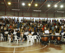 CURITIBA/PR - ENCONTRO DE FANFARRAS E BANDAS DE CURITIBA - LOCAL: GINÁSIO DA PRAÇA OSVALDO CRUZ - 23/11/2012 - 