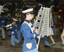 CURITIBA/PR - ENCONTRO DE FANFARRAS E BANDAS DE CURITIBA - LOCAL: GINÁSIO DA PRAÇA OSVALDO CRUZ - 23/11/2012 - 