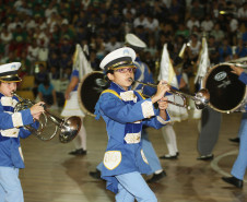 CURITIBA/PR - ENCONTRO DE FANFARRAS E BANDAS DE CURITIBA - LOCAL: GINÁSIO DA PRAÇA OSVALDO CRUZ - 23/11/2012 - 
