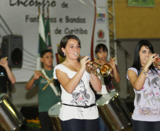 CURITIBA/PR - ENCONTRO DE FANFARRAS E BANDAS DE CURITIBA - LOCAL: GINÁSIO DA PRAÇA OSVALDO CRUZ - 23/11/2012 - 