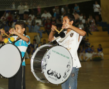 CURITIBA/PR - ENCONTRO DE FANFARRAS E BANDAS DE CURITIBA - LOCAL: GINÁSIO DA PRAÇA OSVALDO CRUZ - 23/11/2012 -