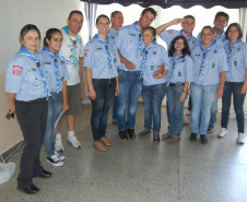 Escola forma grupo escoteiro da rede estadual