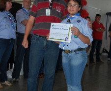 Participam também os alunos das escolas municipais Elias Abraão e Frida Rickli Neizerth.