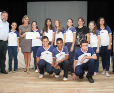 Vice-governador e secretário de Estado da Educação, Flávio Arns, diplomou nesta quarta-feira (5) 45 grêmios estudantis de escolas estaduais do litoral. Confira mais fotos em <a href=" http://www.flickr.com/photos/flavioarns/sets/72157632175319619/" target="_blank"> http://www.flickr.com/photos/flavioarns </a>