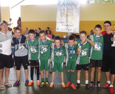Disputas de futsal e xadrez definiram os vencedores do 9º Campeonato Entre Escolas do Campo de Toledo, no último final de semana.