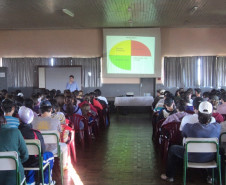 O Colégio Estadual Professor Mário Evaldo Morski, em Pinhão, promoveu na semana passada a palestra intitulada “Prevenção ao Uso Indevido de Drogas”.