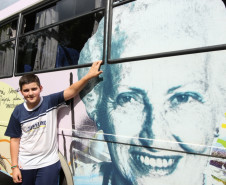 O Núcleo da Área Metropolitana Sul recebeu a visita da Caravana na quarta-feira (5). As apresentações de trabalhos e as oficinas aconteceram no Colégio Unidade Pólo, em São José dos Pinhais, por onde passaram mais de 1.500 alunos ao longo do dia.